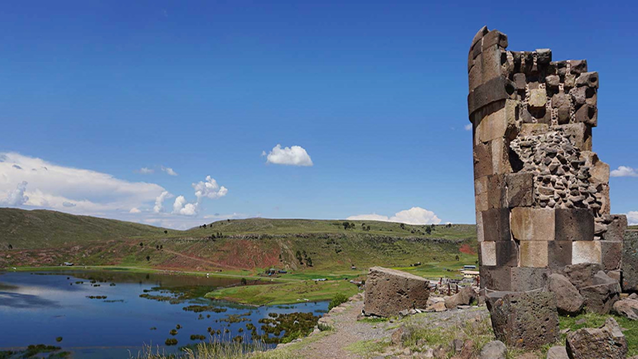Sillustani ancient funeral towers